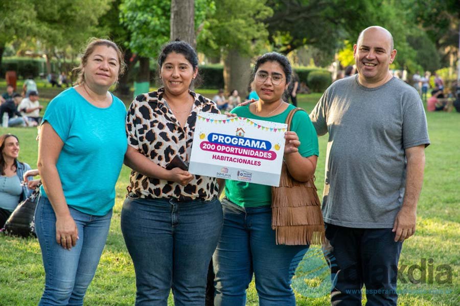 Otras ganadoras del sorteo realizado el domingo - Foto Prensa Municipalidad Esperanza