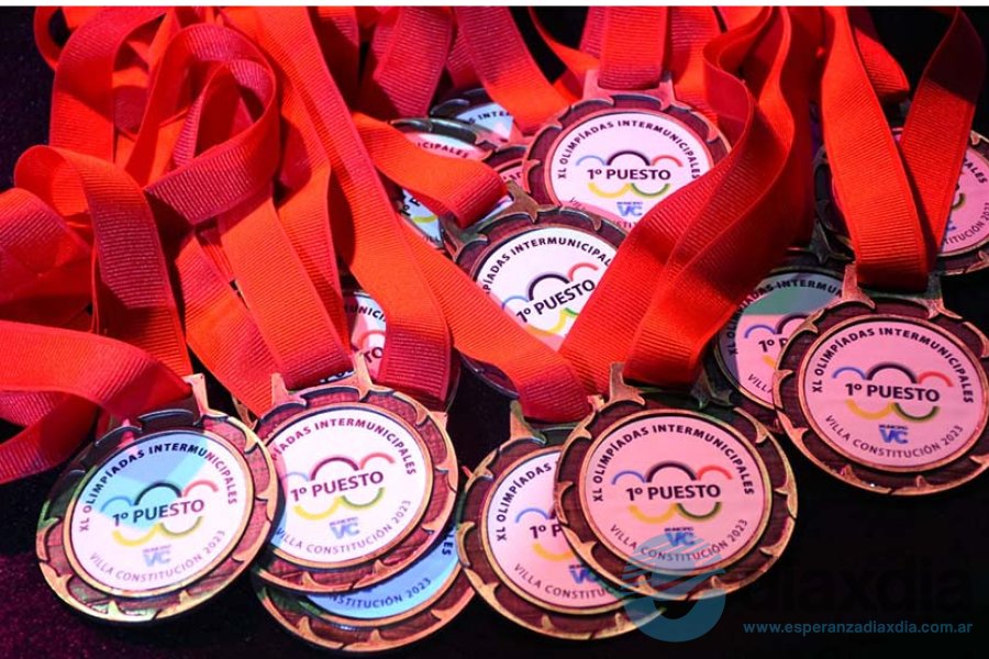 Las medallas de las Olimpíadas 2023 Las medallas de las Olimpíadas 2023