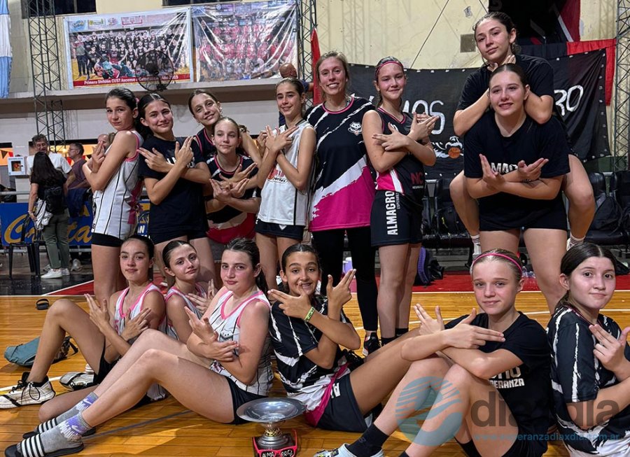 Las chicas U13 de Almagro en Santo Tomé