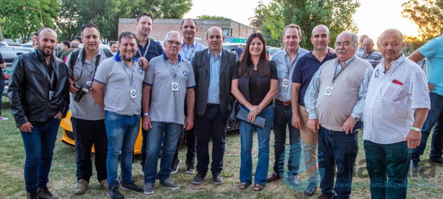 El intendente y la delegación de Esperanza en Casilda - Prensa Municipalidad de Esperanza