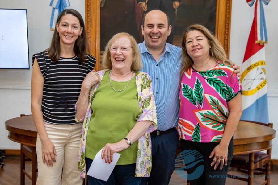 El intendente presidió el acto de reconocimiento