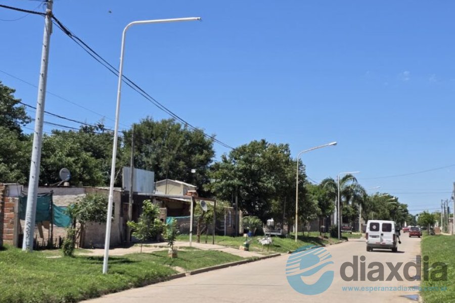 Los trabajos se realizan en barrio La Orilla