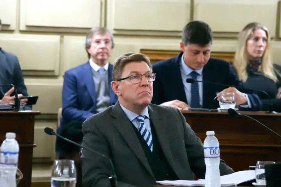 Rodrigo Borla, jefe de la bancada del oficialismo.