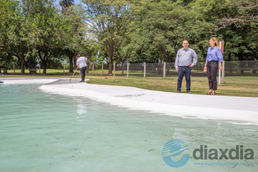 Müller y Domic en la recorrida de este viernes