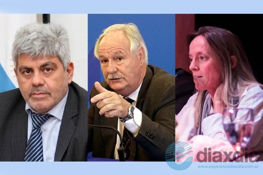 Baclini, Weder y Zabalza.