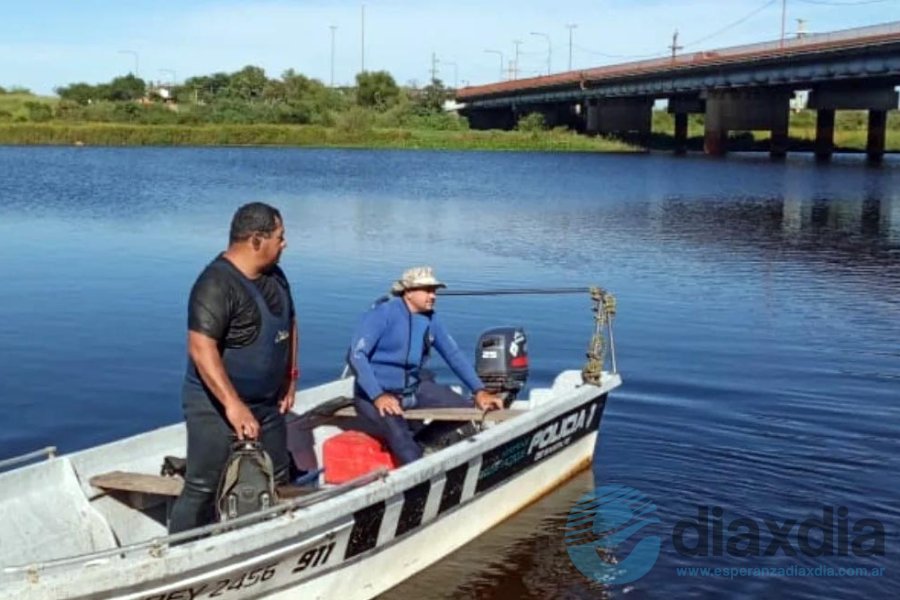 Policía y buzos buscan a Armando Kuninet