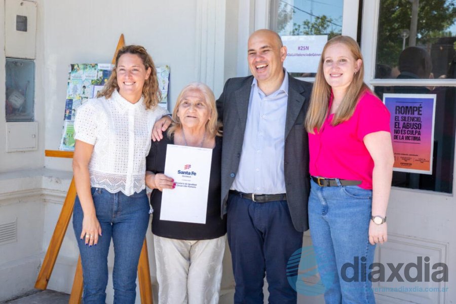 Senn, Müller y Tejeda en el acto oficial Senn, Müller y Tejeda en el acto oficial