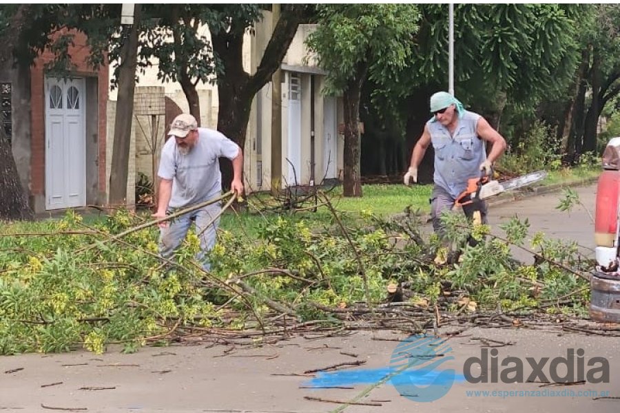 El trabajo de las cuadrillas municipales