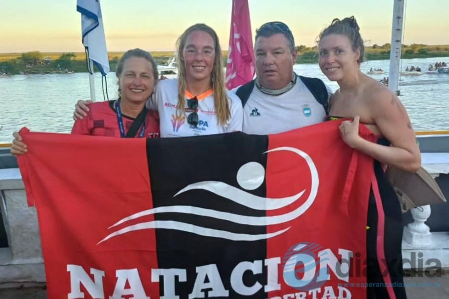 Imwinkelried y Yenssen con sus entrenadores