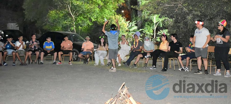 La actividad recreativa en el fogón