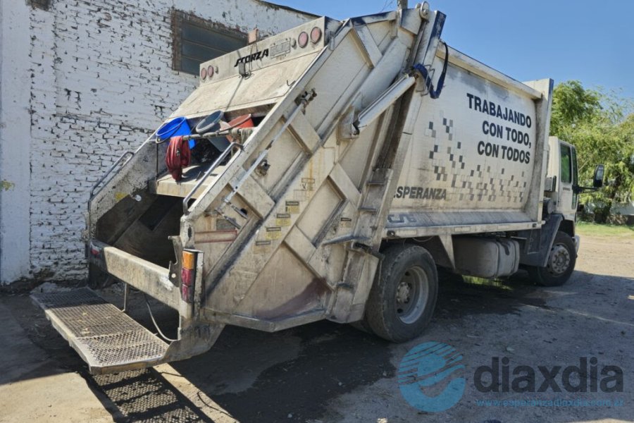 Los camiones recolectores que tiene la ciudad