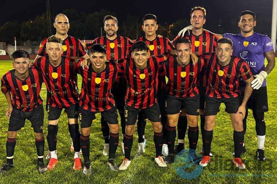 Juventud que anoche venció a Libertad de Nelson