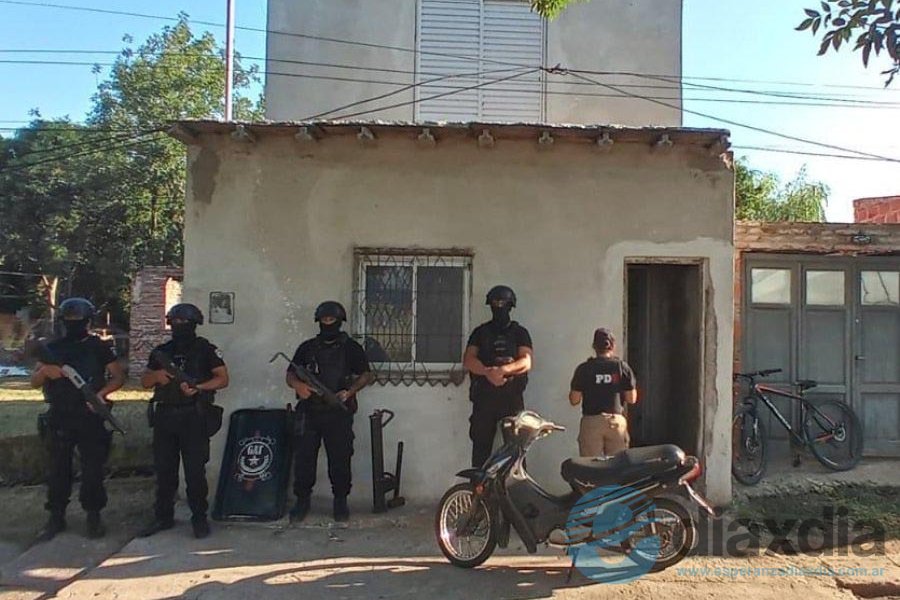 La vivienda del allanamiento La vivienda del allanamiento