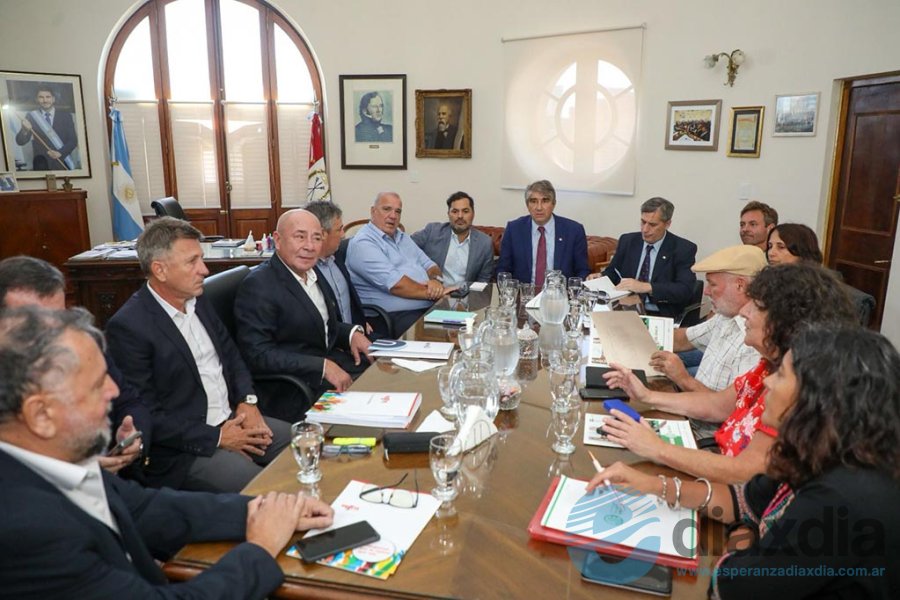 La paritaria central realizada hoy