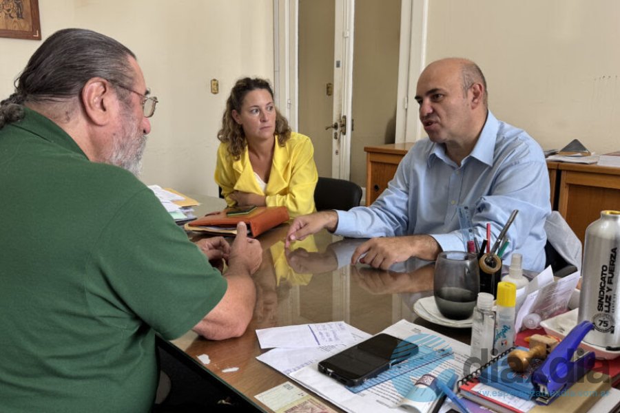 Müller con el Secretario de Justicia