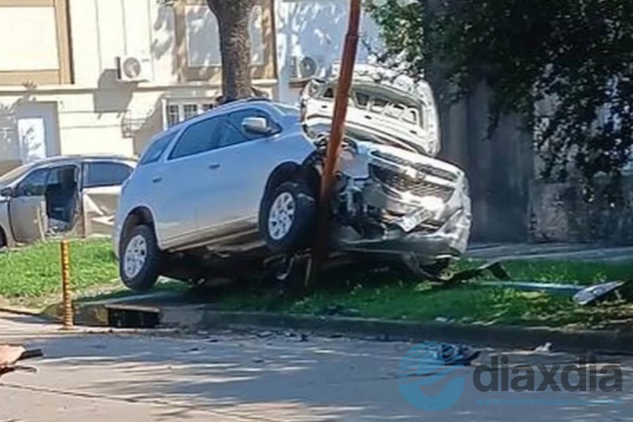Así terminó uno de los automóviles protagonistas
