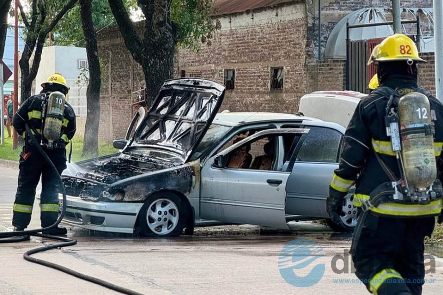 Bomberos trabajando en la emergencia Bomberos trabajando en la emergencia