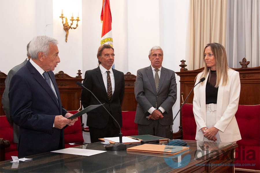 La jura de Margarita Zabalza como ministra de la Corte Suprema de Justicia - Prensa Poder Judicial Santa Fe