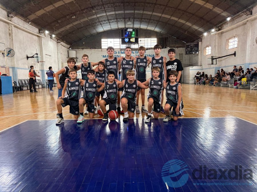 El plantel U13 de Almagro - Prensa Almagro