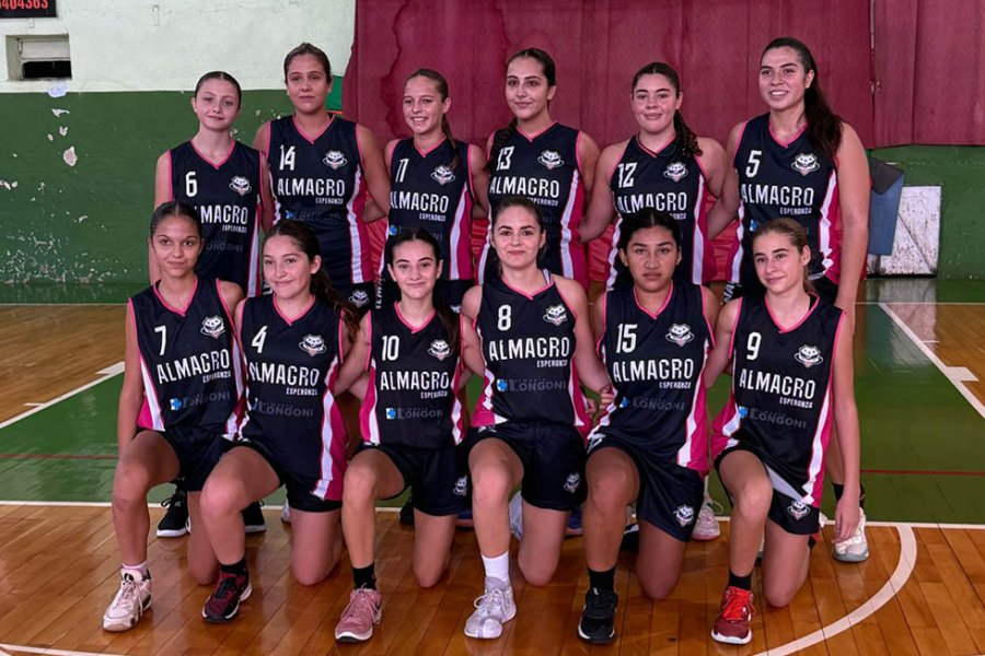 Las chicas del U17 de Almagro en Gálvez