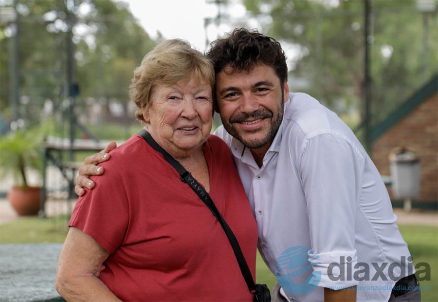 Juan Monteverde con Ana Meiners - Foto @juanmonteverde