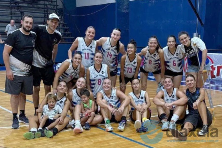 Las chicas U21 de Alma Juniors que ganaron anoche