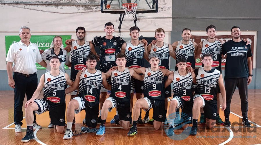 El equipo de Almagro de Esperanza en Liga Federal - Foto Prensa Almagro