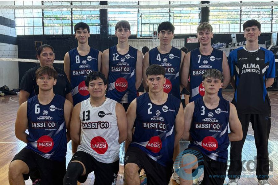 Los chicos Sub 21 de Alma Juniors