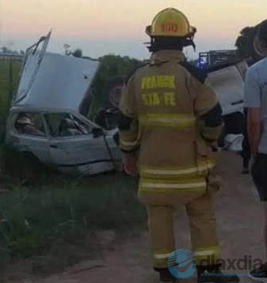 El automóvil impactado - Foto RRSS