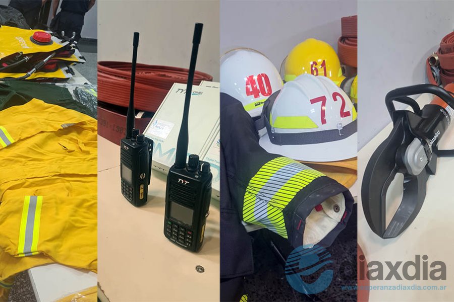 Algunos de los equipos presentados