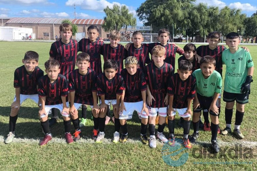 El equipo de séptima división de AD Juventud