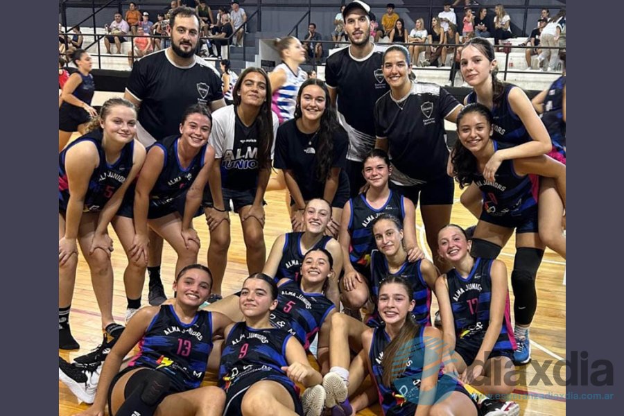 Las chicas U15 de Alma Juniors