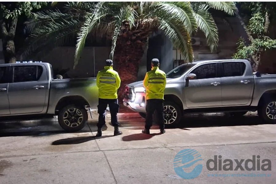 Dos de las tres camionetas secuestradas