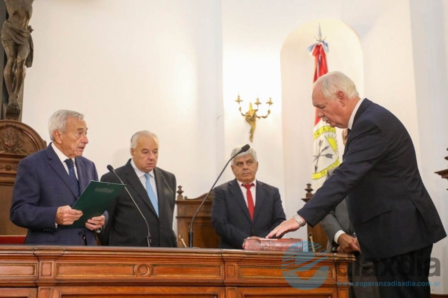 Ruben Weder jura como ministro de la Corte