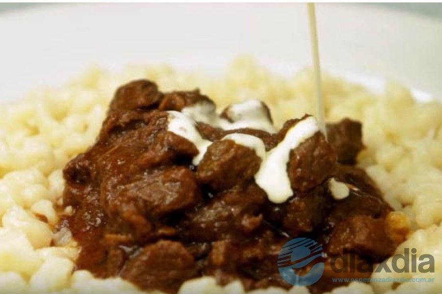 goulash con spaetzle