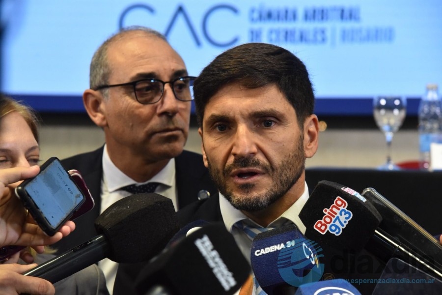 Maximiliano Pullaro en los anuncios políticos Maximiliano Pullaro en los anuncios políticos