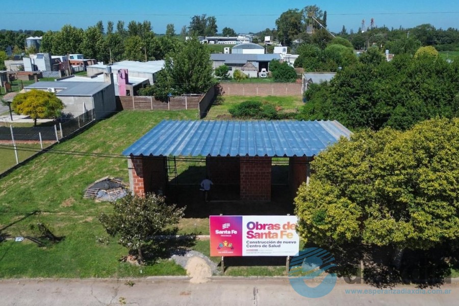Centro de Salud en construcción en SCNorte Centro de Salud en construcción en SCNorte