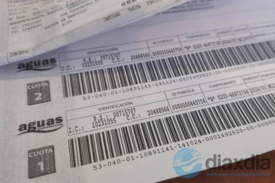 Factura de Aguas Santafesinas