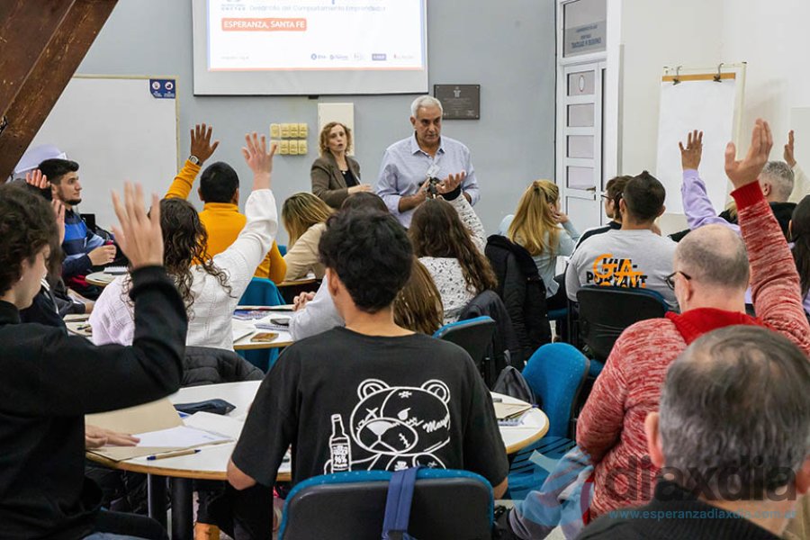 Una de las charlas de Empretec el año pasado