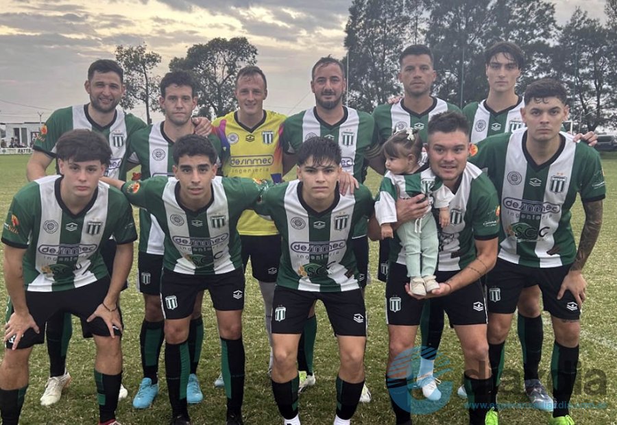 El equipo de Unión Progresista que hoy recibió a San Lorenzo - RRSS El Depor