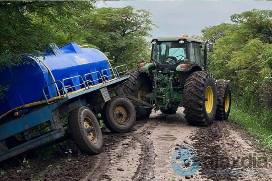 Caminos rurales con poco mantenimiento