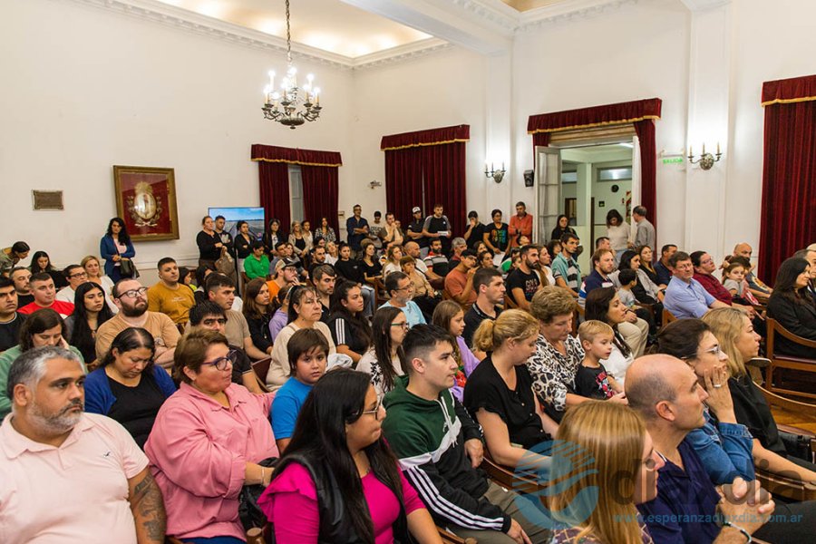 Los asistentes al acto de designación