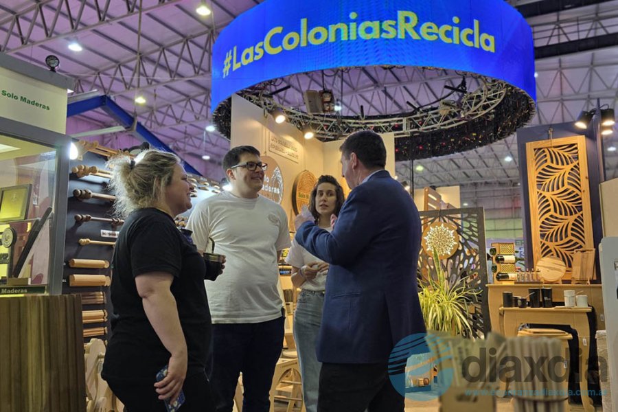 El stand de Rubén Pirola en la última FeCol El stand de Rubén Pirola en la última FeCol