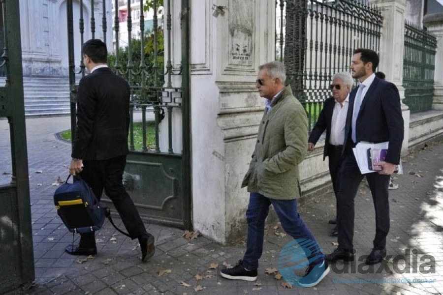 El financista Whpei ingresa a los tribunales El financista Whpei ingresa a los tribunales