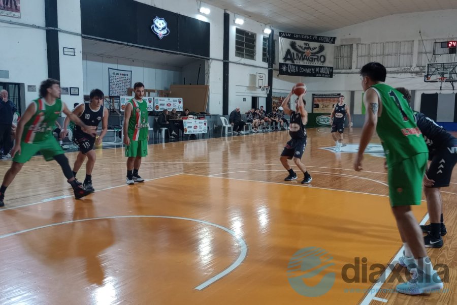 El equipo de Almagro B ganó como local.