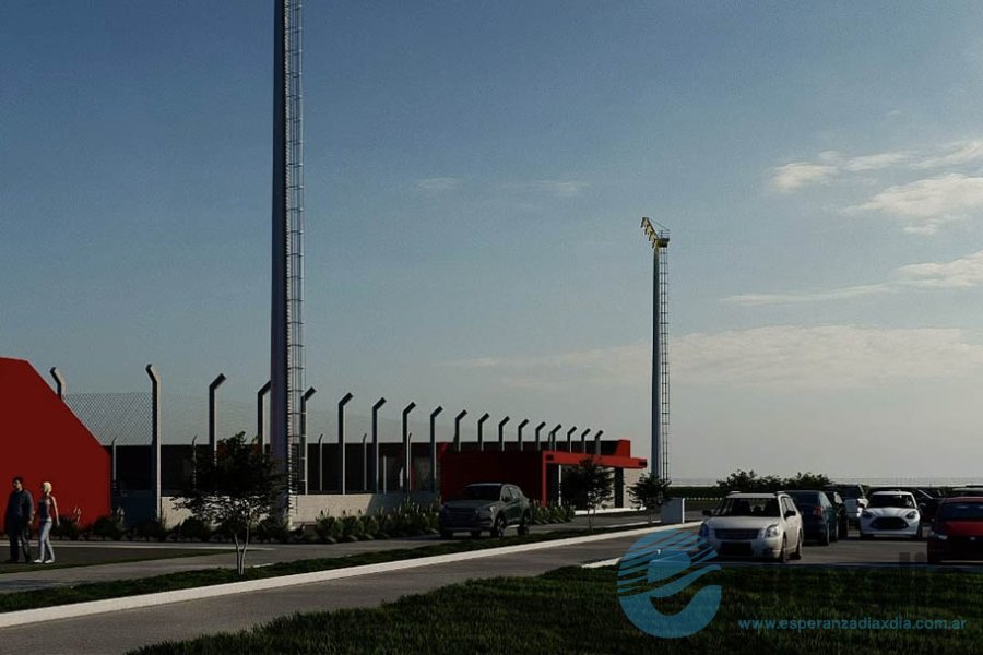 El proyecto del estadio en el predio de Juventud