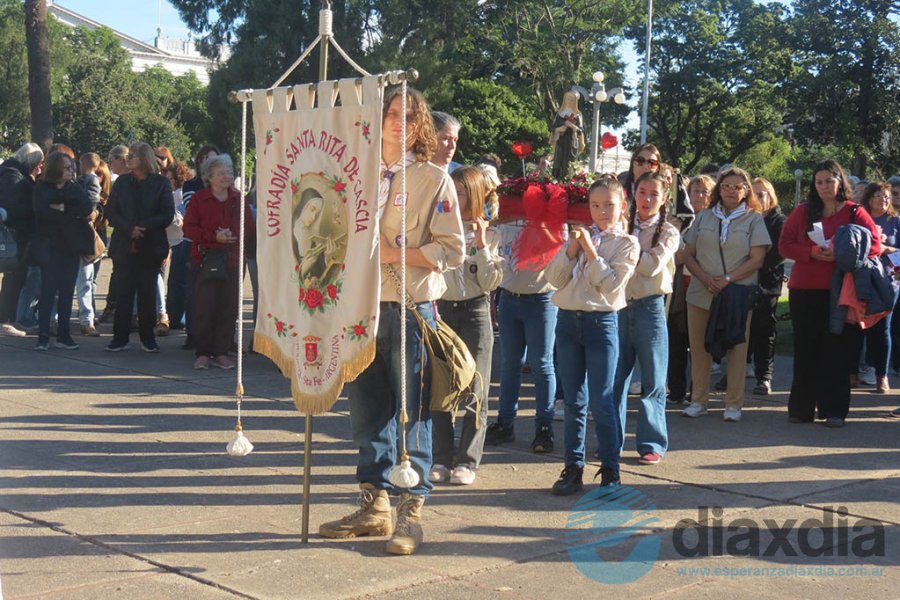 Fiesta de Santa Rita de Cascia en Esperanza