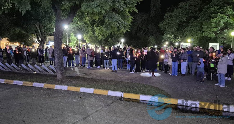 La marcha en Plaza San Martín - Foto EDXD