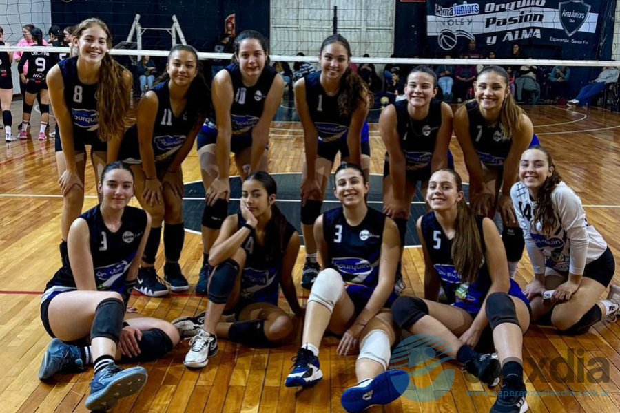 Equipo Sub18 de voley femenino de Alma Juniors Equipo Sub18 de voley femenino de Alma Juniors