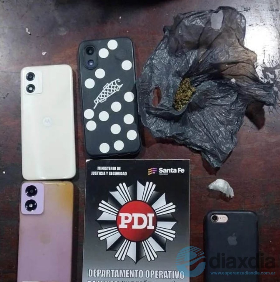 Parte de los secuestros realizados esta mañana - Foto PDI